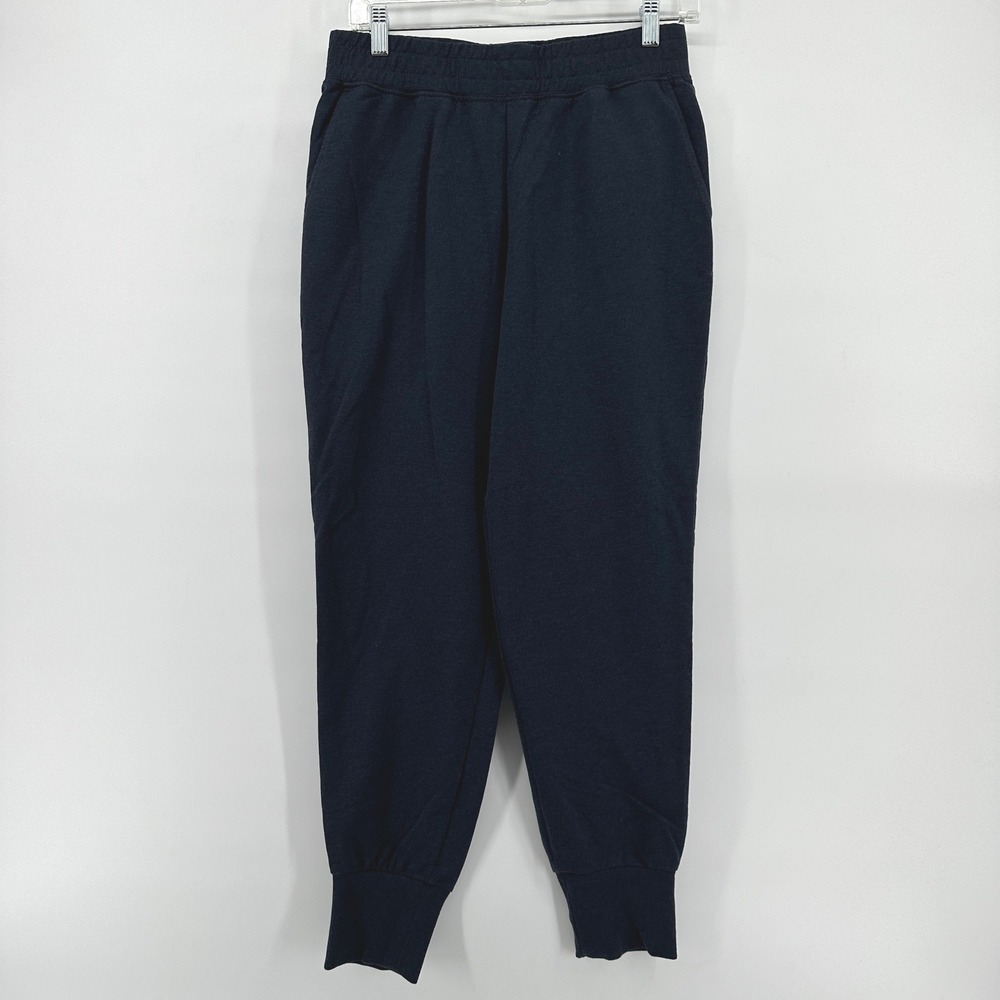Patagonia Mahnya Fleece Joggers Navy Blue Organic Cotton Sweatpants 21973 Mens S